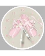 Ballet Round Clock Personalized with Child's Name