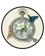 Moments In Time Round Clock Personalized with Child's Name