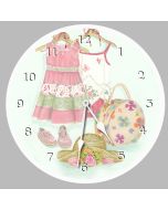 Week End at Grandma's Round Clock Personalized with Child's Name