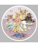 Story Time Round Clock Personalized with Child's Name