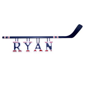 Spoiled Rotten Hockey Stick Hanging Letters on Rod (priced with 3 letters)