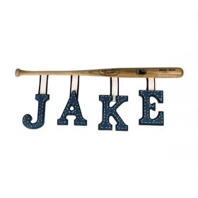 Spoiled Rotten Baseball Bat Hanging Letters (priced with 3 letters)