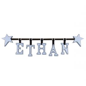Spoiled Rotten Wooden Wall Letters with Stars (priced with 3 letters)