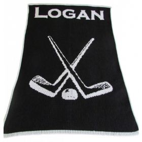 Hockey Blanket with Name