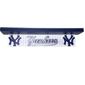 New York Yankee Baseball Handpainted Shelf
